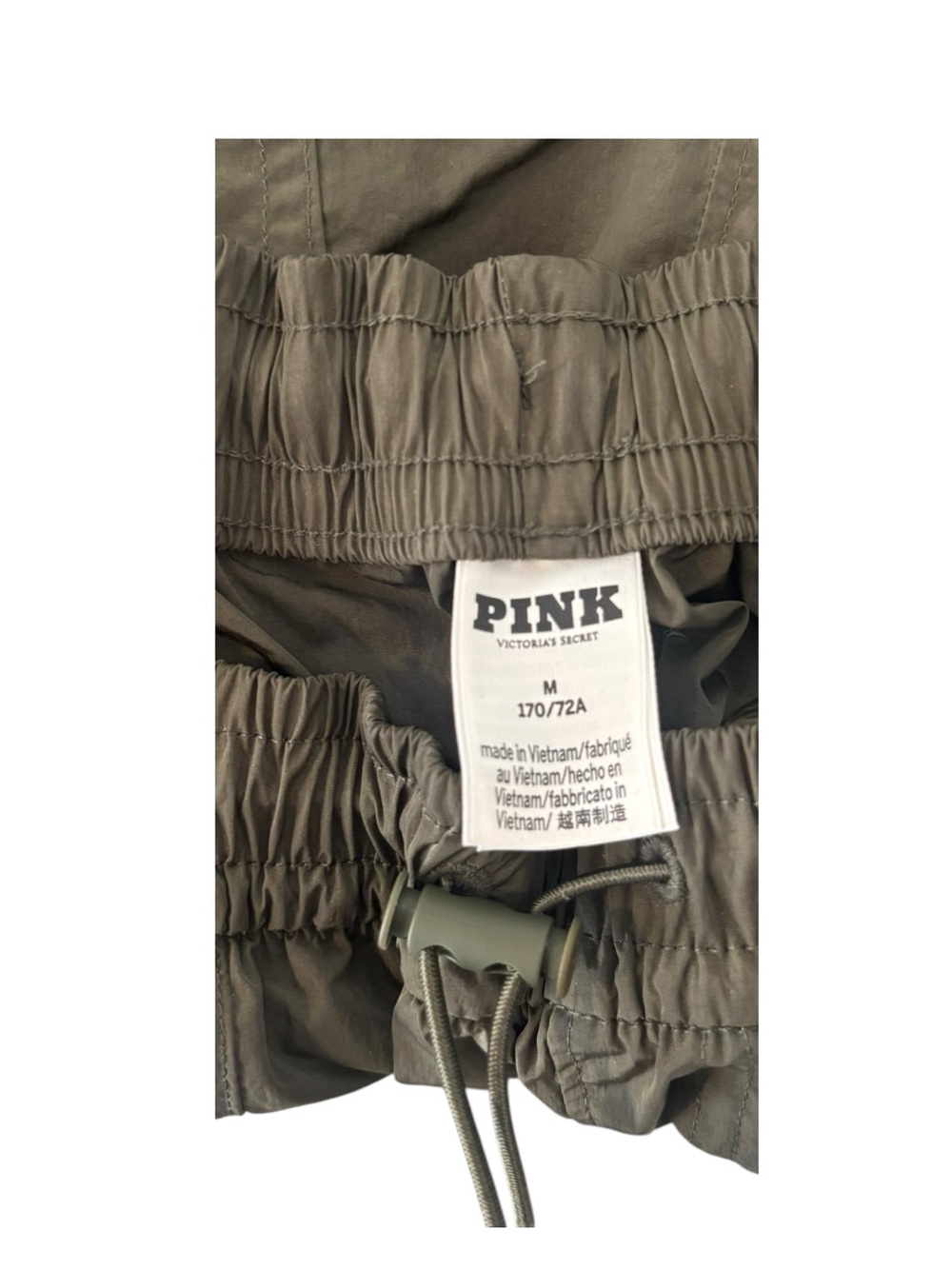 Victoria’s Secret Pink Nylon Cargo Track Pants - Picture 4 of 4